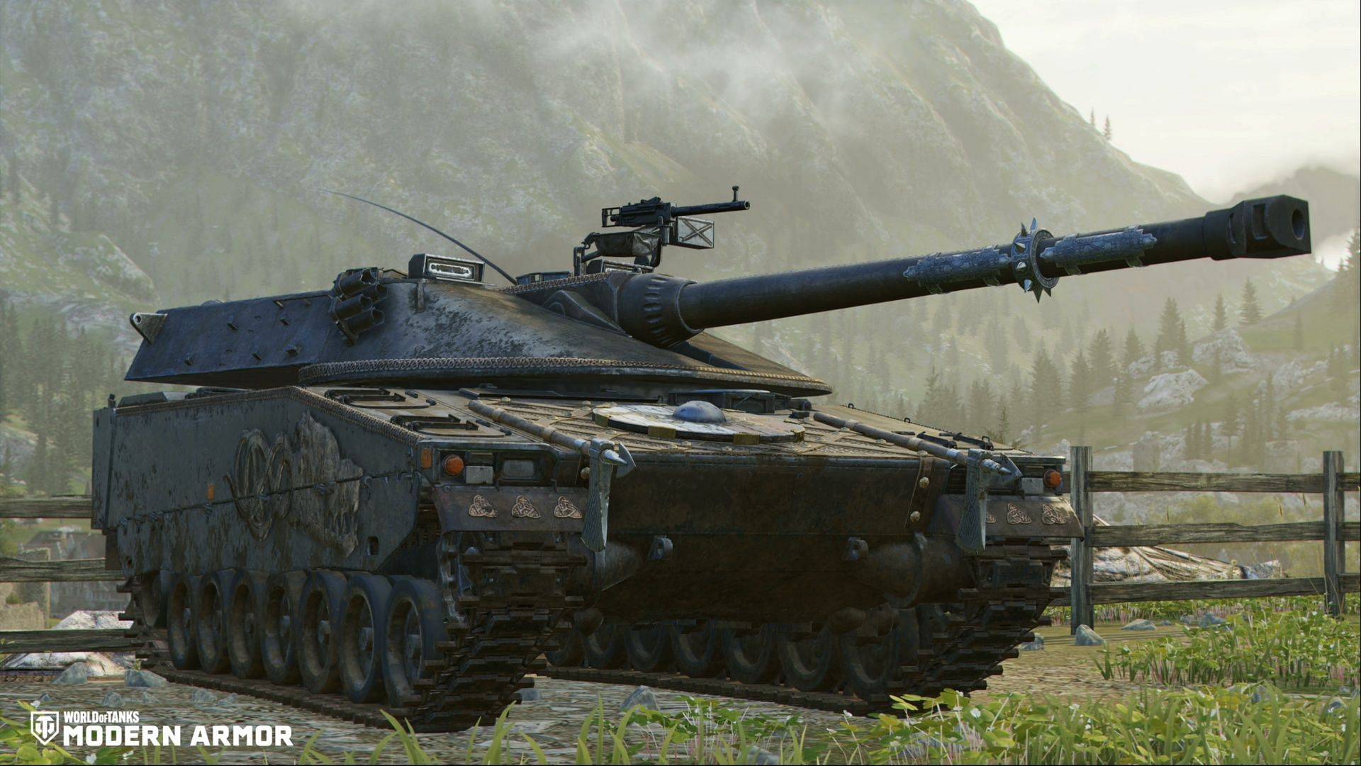 This is Thor's mighty tank, the Mjölnir (Image via Wargaming)